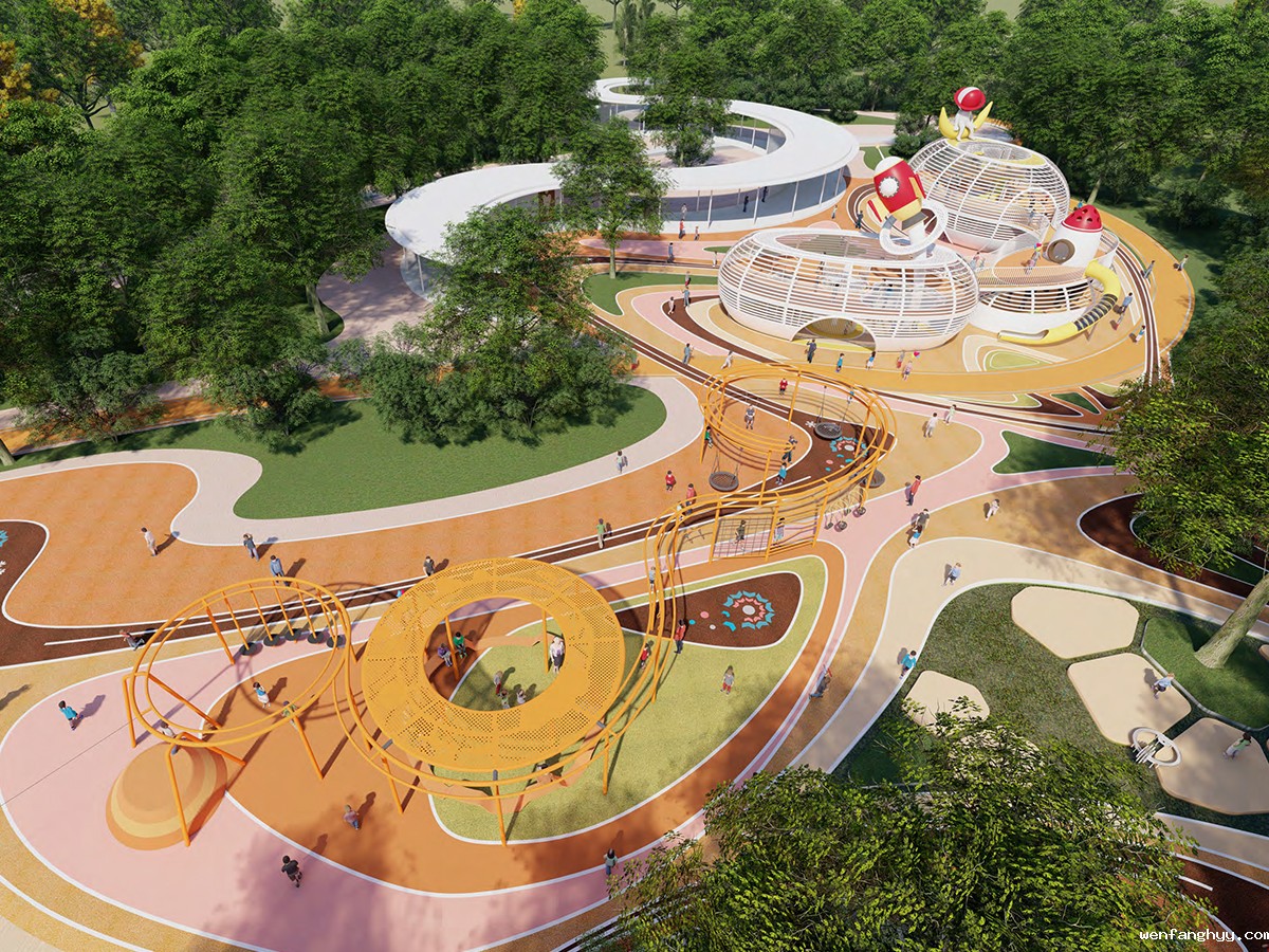 中铁长春博览馆游乐区